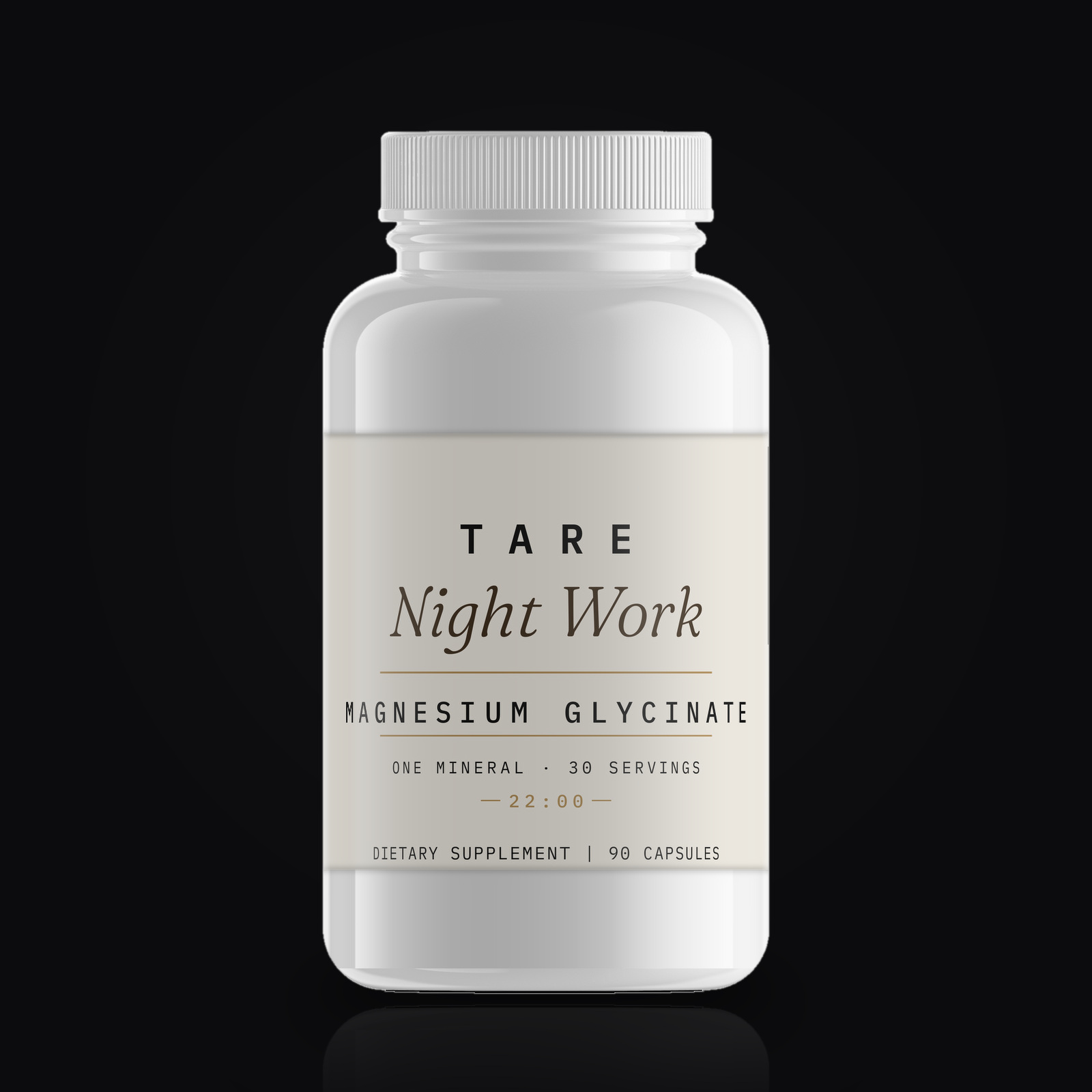 TARE Night Work magnesium bottle